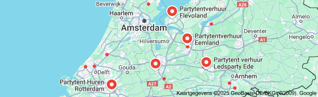 partytent met verwarming huren