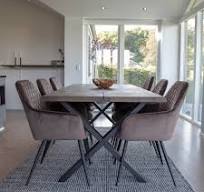 eettafel met 6 stoelen outlet