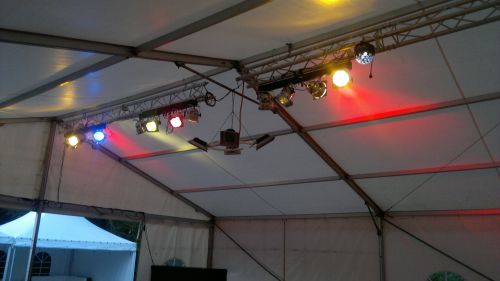feestverlichting partytent