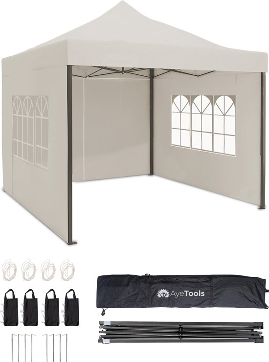 stevige partytent 3x3