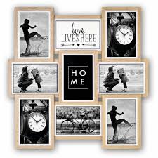 collage fotolijst hout
