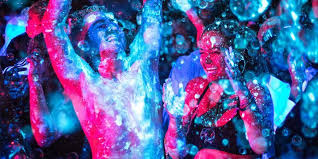 neon thema feest
