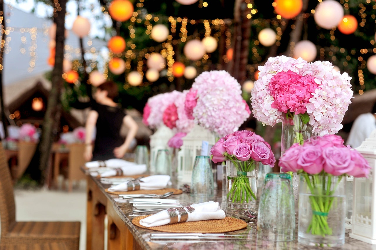 goedkope bruiloft decoratie