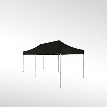zwarte partytent 3x6