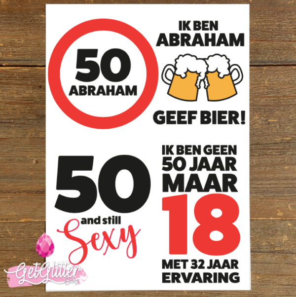 feestartikelen abraham