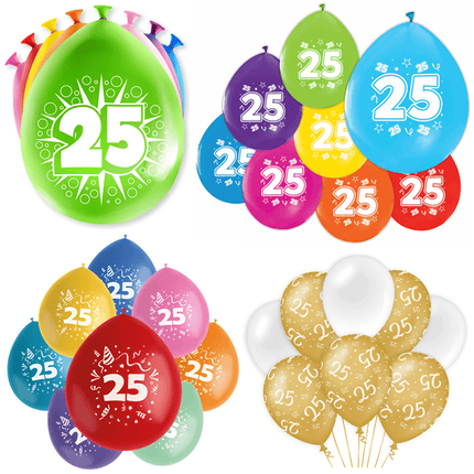 feestversiering 25 jaar